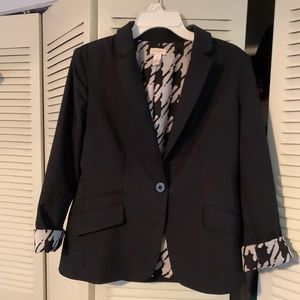 Chico’s black jacket